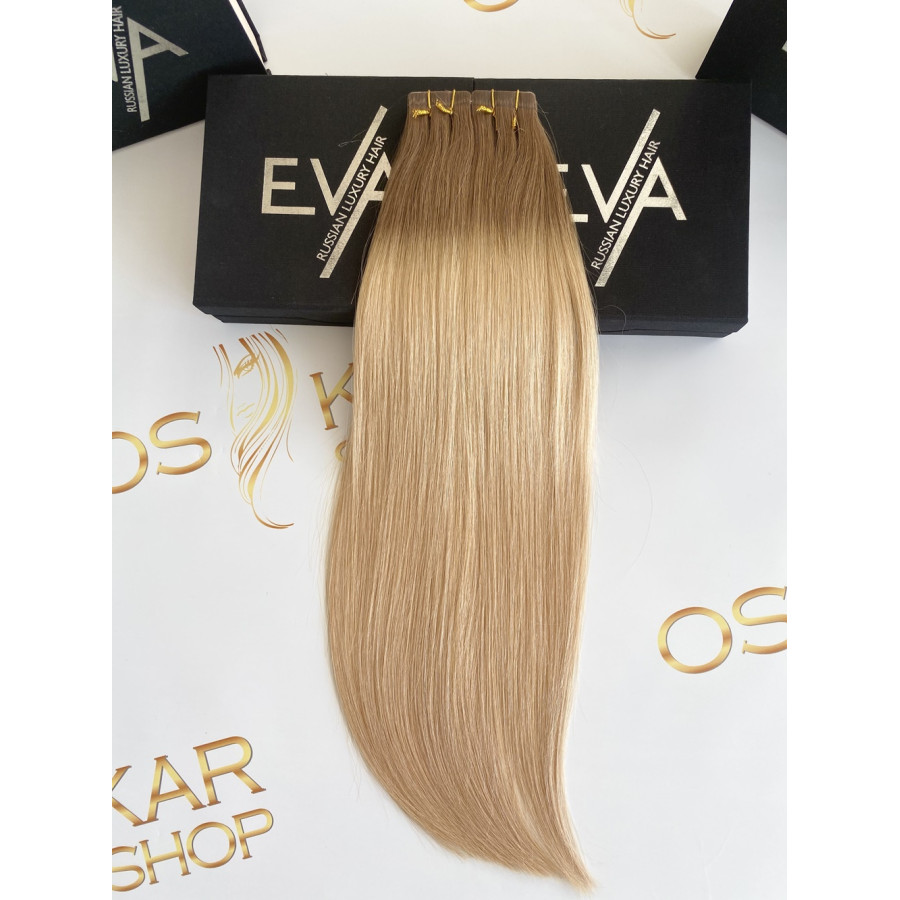 Extensii Tape-in Russian Hair Ombre #7/#27 Extensii Tape-in Russian Hair Ombre #7/#27